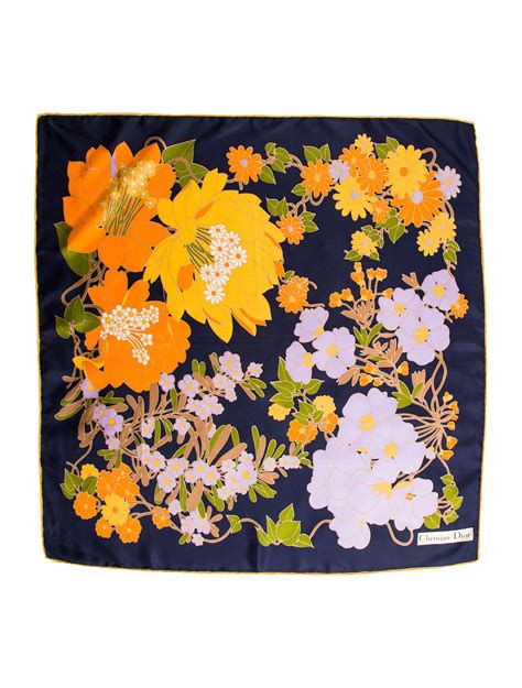 christian dior floral scarf|christian dior scarf men.